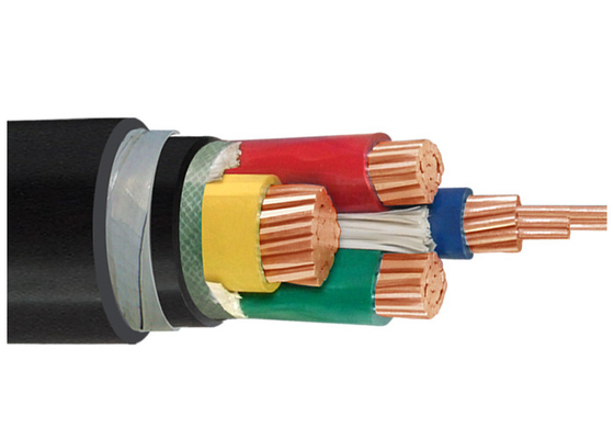 КИТАЙ Силовой кабель сердечника CU/XLPE/STA/PVC электрического кабеля 600/1000V 4 стальной ленты бронированный поставщик