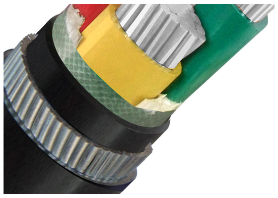 КИТАЙ Гальванизированное низшее напряжение XLPE сердечников электрического кабеля 4 стального провода бронированное или изоляция PVC кабель AL поставщик