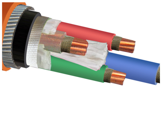 КИТАЙ Огнезащитный кабель XLPE/PVC 4core LV бронированный электрический изолировал медный бронированный кабель стального провода сердечника поставщик