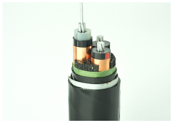 КИТАЙ Изоляции проводника XLPE электрического кабеля AL/XLPE/STA/PVC кабель бронированной трехфазной алюминиевой высоковольтный поставщик