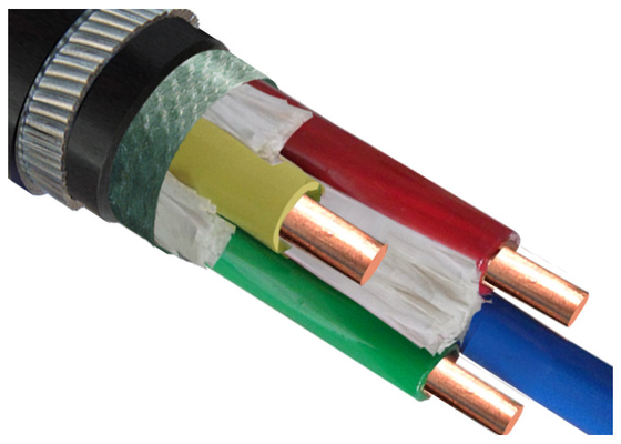 КИТАЙ Все типы кабеля кабеля CU/PVC/SWA/PVC VV32 LV Swa медного проводника бронированного электрического Multicore поставщик