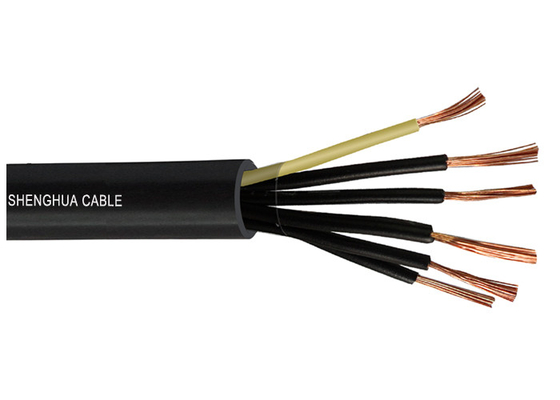 КИТАЙ Контролируйте цвет 0.5mm2 черноты кабеля проводника типа 5 медный - 10mm2 поставщик