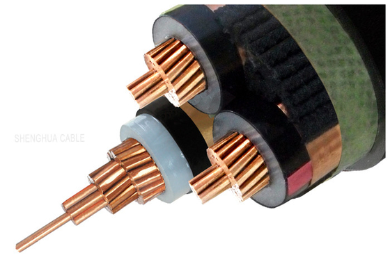 КИТАЙ 3.6/6kV 3 вырезают сердцевина из медного изолированного XLPE кабеля силового кабеля электрического поставщик