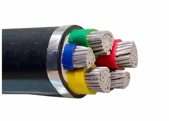 КИТАЙ Алюминиевые изолированные кабели ПВК ядра проводника 5 0.6/1 кВ Унармоуред кабеля поставщик