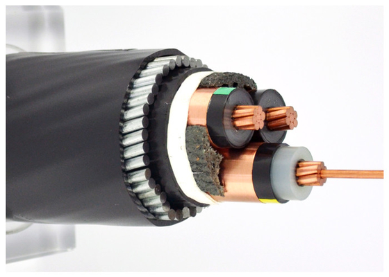 КИТАЙ Стандарт электрического кабеля ИЭК60502-2 ИЭК60228 среднего напряжения тока Арморед поставщик