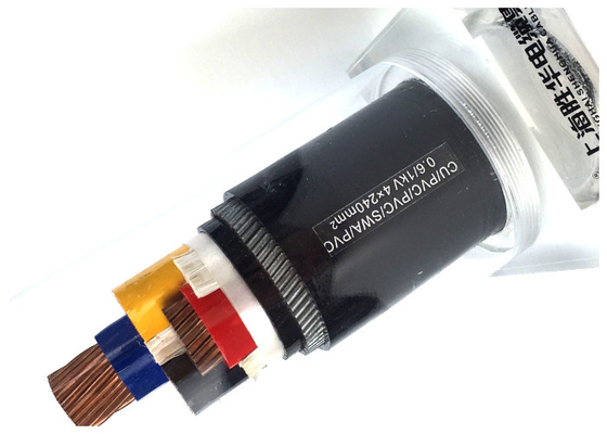 КИТАЙ изолированные кабели ПВК 0.6/1кВ с кабелем ЛВ стального провода бронированным электрическим поставщик