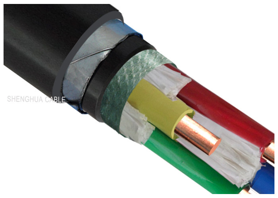 КИТАЙ Изоляция кабеля 0.7mm стальной ленты двойного слоя XLPE бронированная поставщик