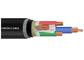 XLPE или PVC изолировали сердечника электрического кабеля 4 стального провода кабель 0.6/1kV бронированного медный поставщик