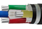силовой кабель алюминия электрического кабеля AL/XLPE/STA/PVC 0.6/1kV 3x150+1x70 mm2 YJLV22 бронированный поставщик