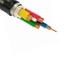 силовой кабель алюминия электрического кабеля AL/XLPE/STA/PVC 0.6/1kV 3x150+1x70 mm2 YJLV22 бронированный поставщик