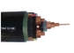 Силовой кабель Пвк Слпе экрана ленты меди напряжения тока 3 ядров средним изолированный кабелем поставщик
