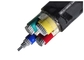Изолированные кабели 4 ПВК сертификата 600/1000В КЭМА ТУВ вырезают сердцевина из кабеля ПВК электрического поставщик