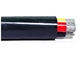 алюминиевые изолированные кабели 3кс185+1кс95мм2 ПВК проводника 1000В, 3кс400+1кс240мм2 поставщик
