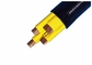 0.6/ 1кВ 4 изолированные кабели ПВК желтого цвета ядров КУ/ПВК/ПВК для передачи энергии поставщик
