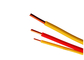 Цвет подгонял изолированный кабель 450 ПВК ядра провода электрического кабеля одиночный/750 в поставщик