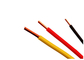 Цвет подгонял изолированный кабель 450 ПВК ядра провода электрического кабеля одиночный/750 в поставщик