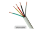 Цвет куртки многожильного провода электрического кабеля изоляции ПВК белый для электричества поставщик