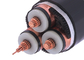 3 кабель PVC XLPE ядра 12.7/22KV 3x185SQMM Unarmored подземный поставщик