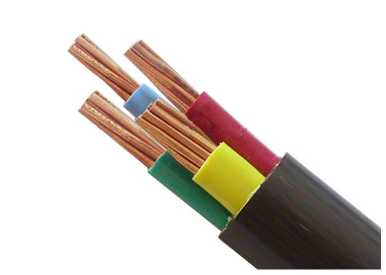КИТАЙ Черный PVC оболочки изолировал алюминиевые силовые кабели 0.6KV/1KV 10 Sq mm поставщик