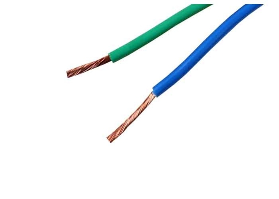 КИТАЙ Зеленый голубой кабель изолированного провода для управления переключателя, класса проводника 450/750в 5 поставщик
