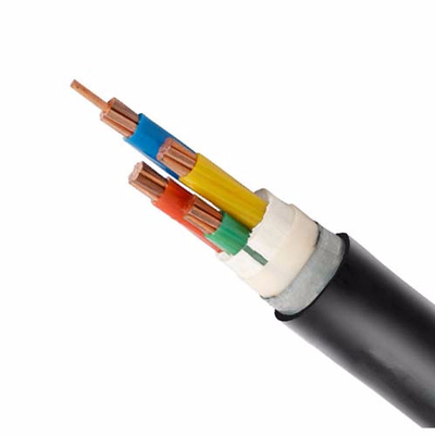 КИТАЙ Температура XLPE Изолированный кабель питания Медный проводник 0.6/1kV 90.C Черный ПВХ пиджак поставщик