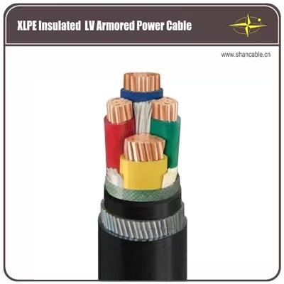 КИТАЙ Кабель группы Shenghua 0,6kv Пятиядерный изоляционный кабель XLPE для промышленных применений поставщик