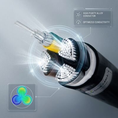 КИТАЙ NYY 4x25mm2 PVC Insulated Cable 90C High Temperature Underground 0.6/1kV IEC60502 Power Wire поставщик