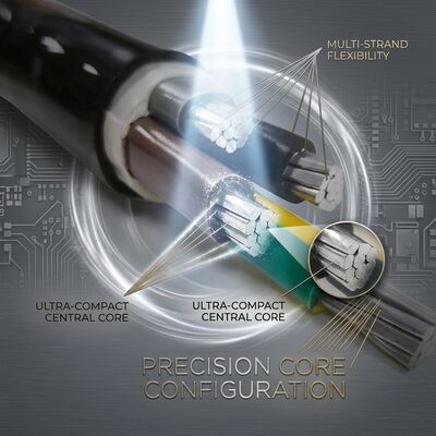КИТАЙ NYM 3x2.5mm2 UV Resistant PVC Insulated Cable Outdoor Lighting 450/750V IEC60228 поставщик