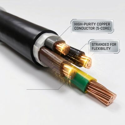 КИТАЙ LSZH 3x2.5mm2 PVC Insulated Building Cable Low Smoke Zero Halogen Flame Retardant 450/750V поставщик