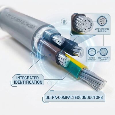 КИТАЙ N2XCH-J 5x16mm2 Low Smoke Zero Halogen PVC Insulated Cable Tunnel 0.6/1kV IEC60502 поставщик