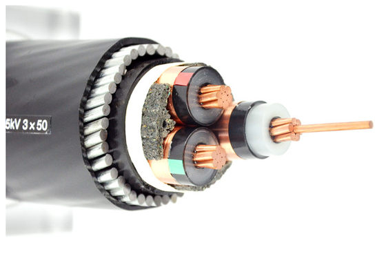 КИТАЙ Стандарт электрического кабеля IEC60228 стальной ленты двойного слоя бронированный поставщик
