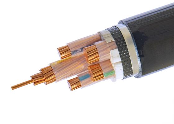 Shenghua Group Fire Resistant 4 Core LV 600/1000V бронированный электрический кабель XLPE/PVC Steel Wire бронированный кабель поставщик
