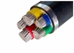 Алюминиевые изолированные кабели ПВК ядра проводника 5 0.6/1 кВ Унармоуред кабеля поставщик