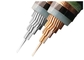 Средняя маркировка силового кабеля проводника меди или алюминия напряжения тока изолированная СЛПЭ выбивая поставщик