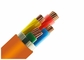 Пламя - квалифицированный КЭ оболочки свободного кабеля галоида ретардант 0,6/1КВ ЛовСмоке оранжевый наружный поставщик