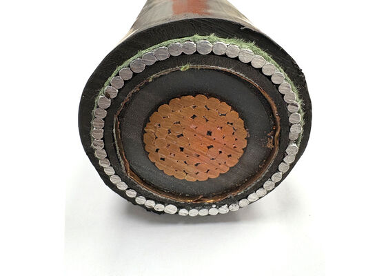 High-Voltage 35kV 3x400mm² Aluminum Electrical Cable with XLPE Insulation and Steel Armour поставщик