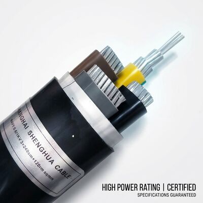 Fire Resistant PVC Insulated Power Cable 0.6/1kV 3 Core 3x25mm2 Emergency Circuit поставщик
