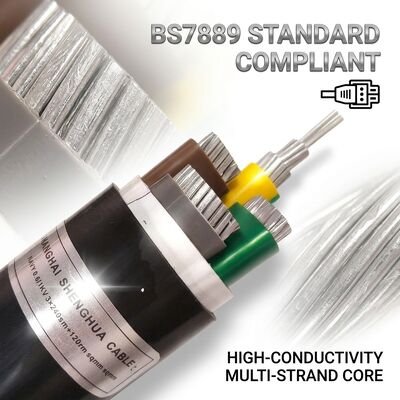 BS 7889 VDE NF C Standard PVC Insulated Cable 0.6/1kV 5 Core 5x16mm2 Export поставщик