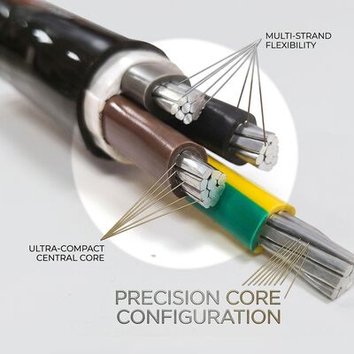 Free Sample PVC Insulated Power Cable 0.6/1kV 3x10mm2 Copper Fast Delivery поставщик