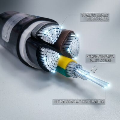 Fire Resistant PVC Insulated Power Cable 0.6/1kV 3 Core 3x25mm2 Emergency Circuit поставщик