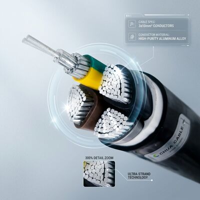 Free Sample PVC Insulated Power Cable 0.6/1kV 3x10mm2 Copper Fast Delivery поставщик