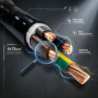 LSZH 3x2.5mm2 PVC Insulated Building Cable Low Smoke Zero Halogen Flame Retardant 450/750V поставщик