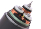 3 кабель алюминиевого проводника изоляции 26/35KV 3x300 SQMM ядров XLPE бронированный электрический поставщик