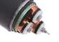 3 кабель алюминиевого проводника изоляции 26/35KV 3x300 SQMM ядров XLPE бронированный электрический поставщик
