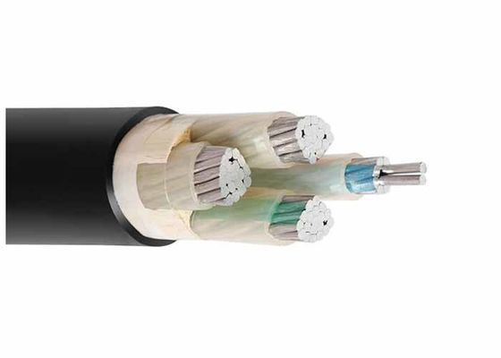 0.6 / 1кВ алюминиевое низшее напряжение изолированного кабеля ядра СЛПЭ проводника 4
